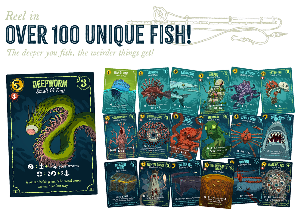 Deep Regrets: An Unfortunate Fishing Game - Kickstarter Edition