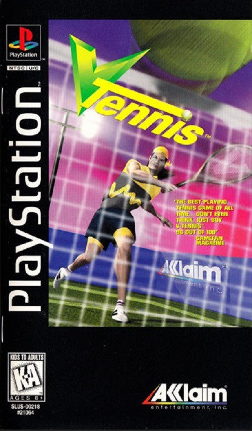 V-Tennis (Playstation) (ONLINE ORDER ONLY)