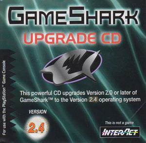 GameShark: Upgrade CD V2.4 (Playstation) (ONLINE ORDER ONLY)