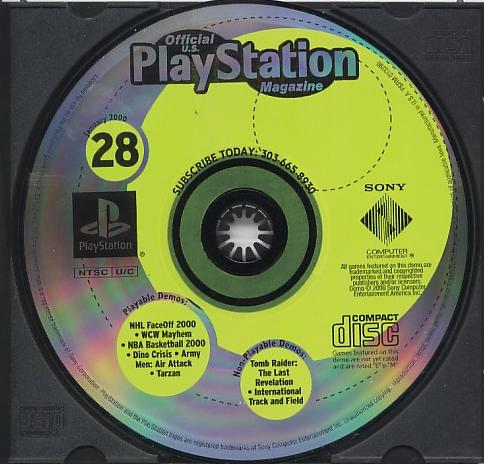 Playstation Magazine January 2000 Demo Disc (Playstation) (ONLINE ORDER ONLY)