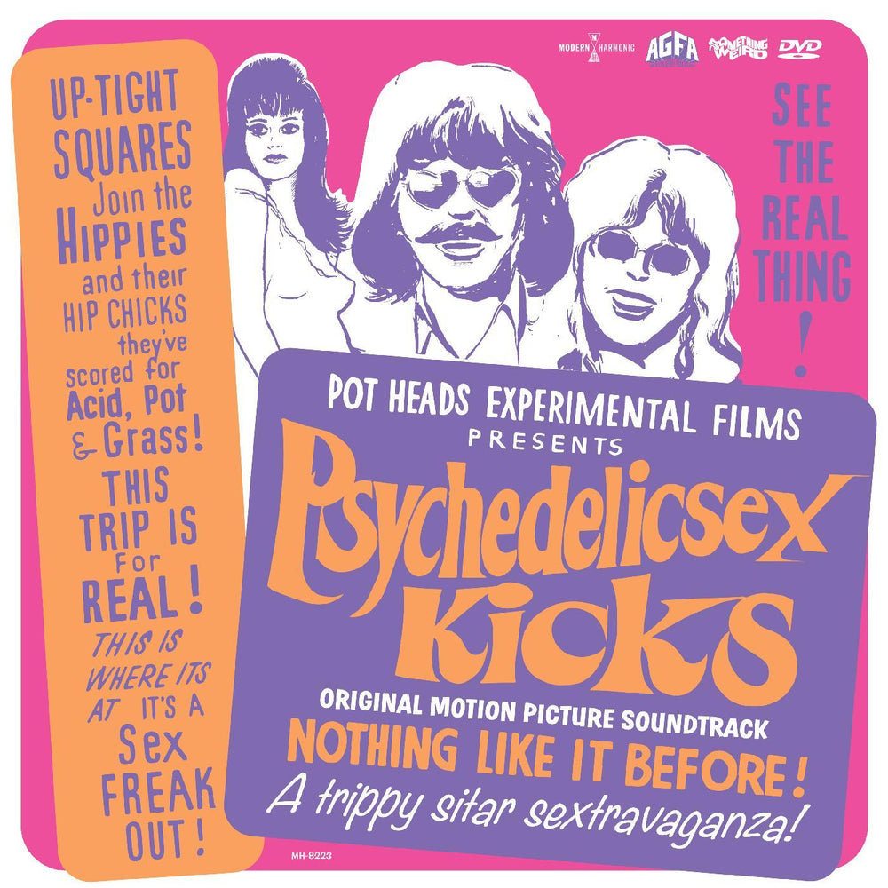 Psychedelic Sex Kicks - Original Motion Picture Soundtrack (CD + DVD) [CD] (ONLINE ORDER ONLY)
