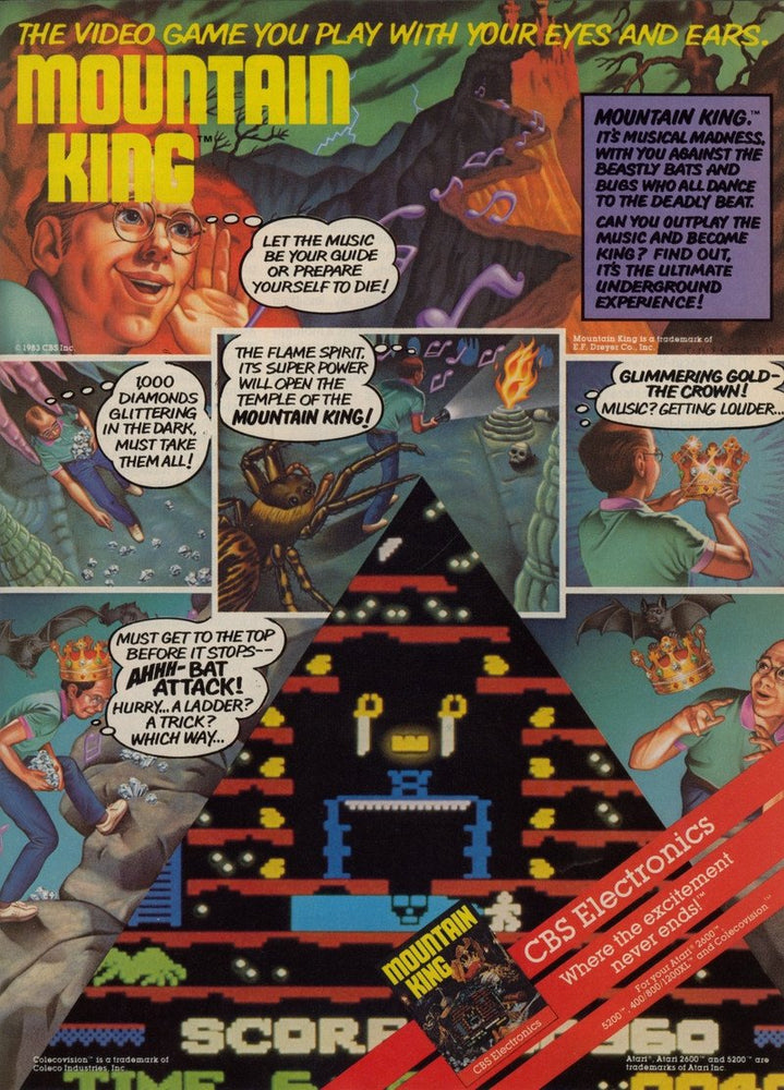 Mountain King (Atari 2600) (Online Order Only)