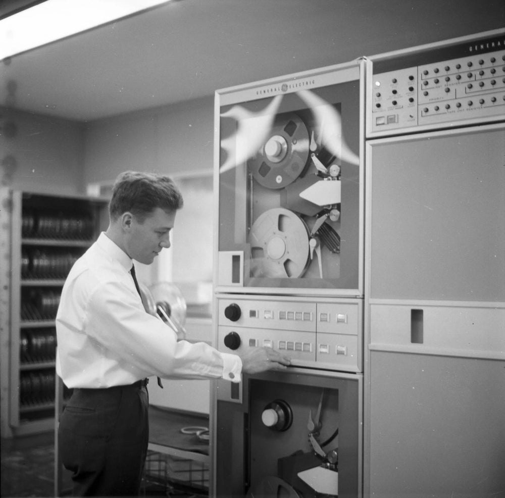 Punched Computer Tape Section (ONLINE ORDER ONLY)