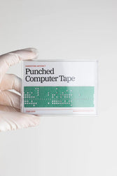 Punched Computer Tape Section (ONLINE ORDER ONLY)
