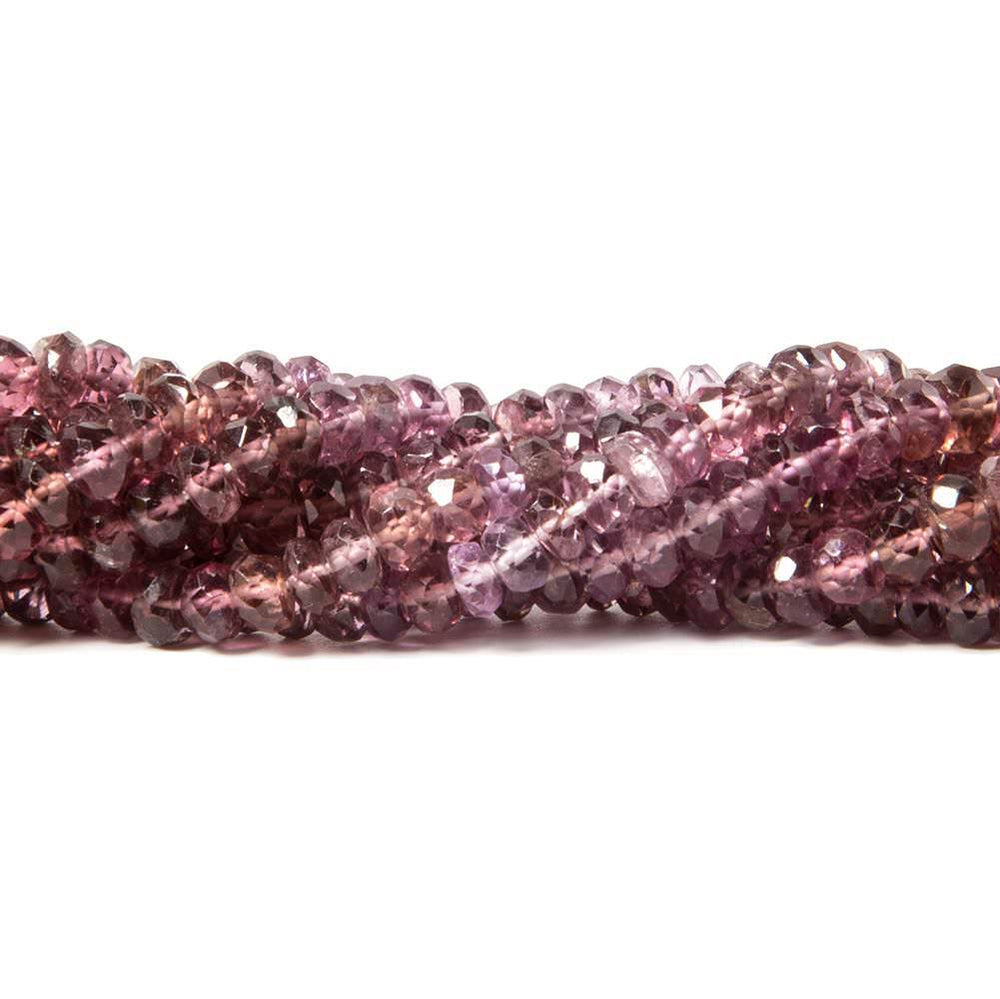 Purple Pink Spinel Faceted Rondelle (ONLINE ORDER ONLY)