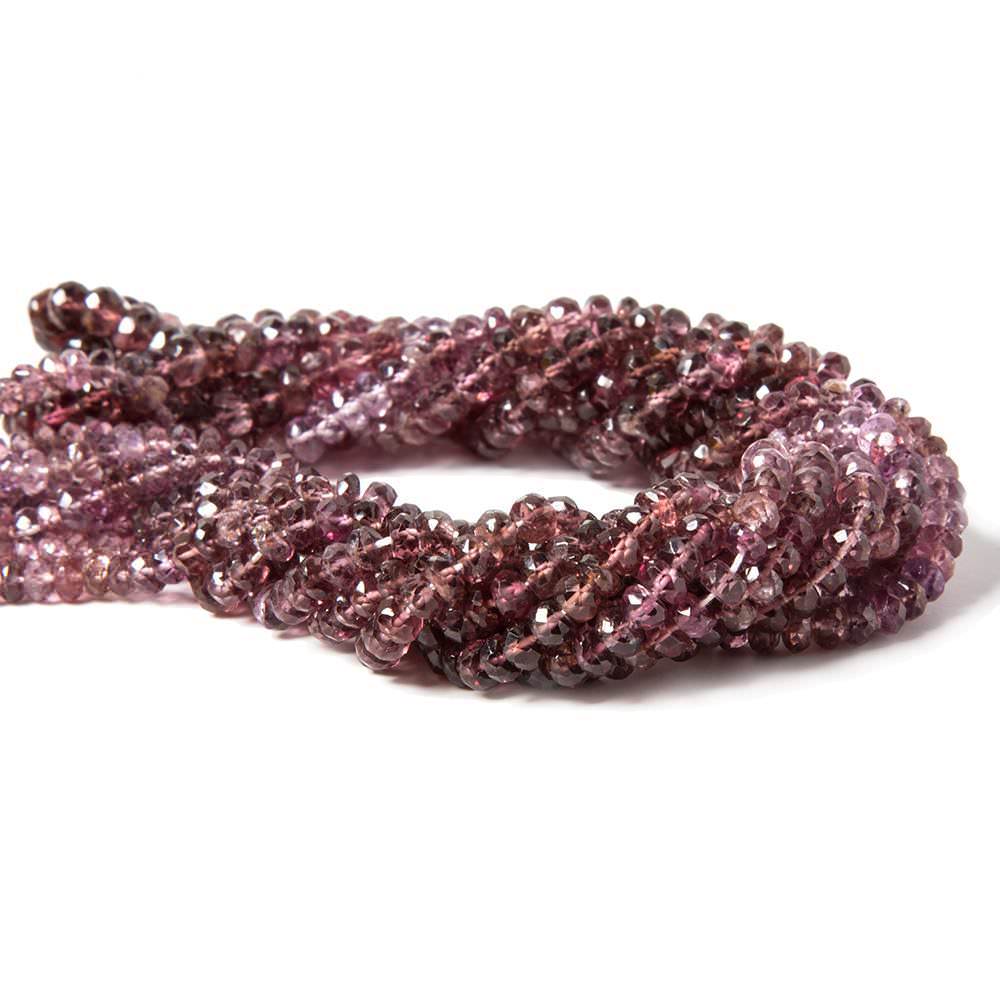 Purple Pink Spinel Faceted Rondelle (ONLINE ORDER ONLY)