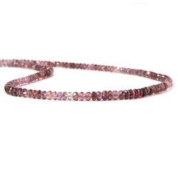 Purple Pink Spinel Faceted Rondelle (ONLINE ORDER ONLY)