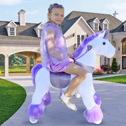 Model U Ride-On Unicorn Age 4-7 Purple (ONLINE ORDER ONLY)