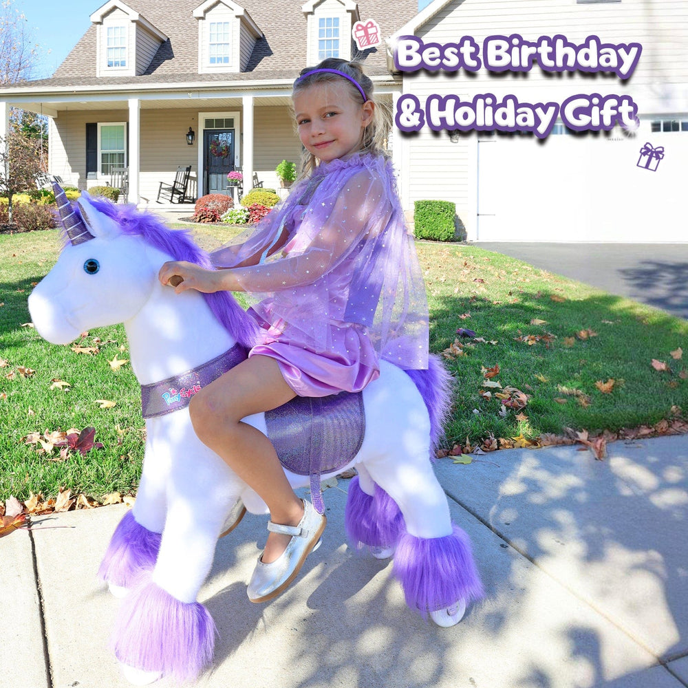Model U Ride-On Unicorn Age 4-7 Purple (ONLINE ORDER ONLY)