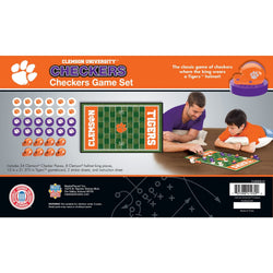 Clemson Tigers Checkers Board Game (ONLINE ORDER ONLY)
