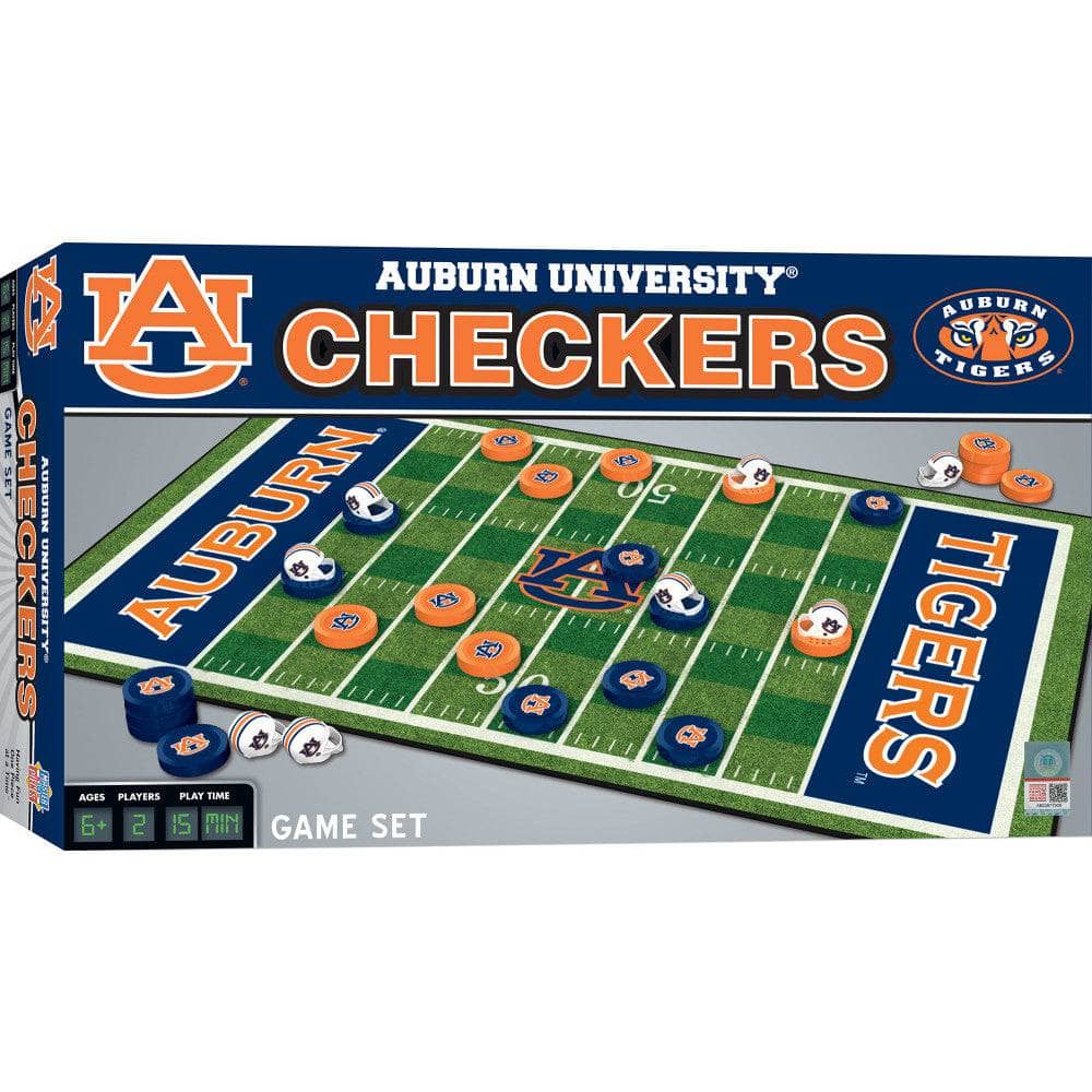 Auburn Tigers Checkers Board Game (ONLINE ORDER ONLY)