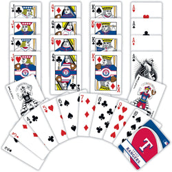 Texas Rangers Playing Cards - 54 Card Deck (ONLINE ORDER ONLY)