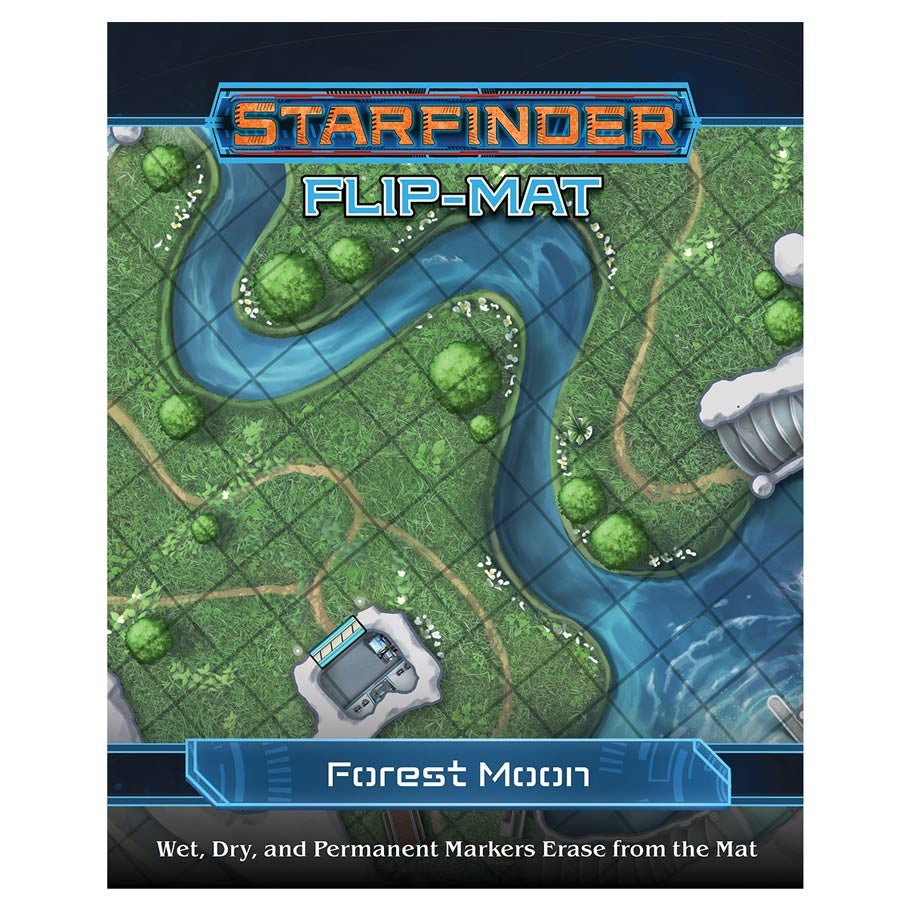 Starfinder: Flip-Mat - Forest Moon (ONLINE ORDER ONLY)