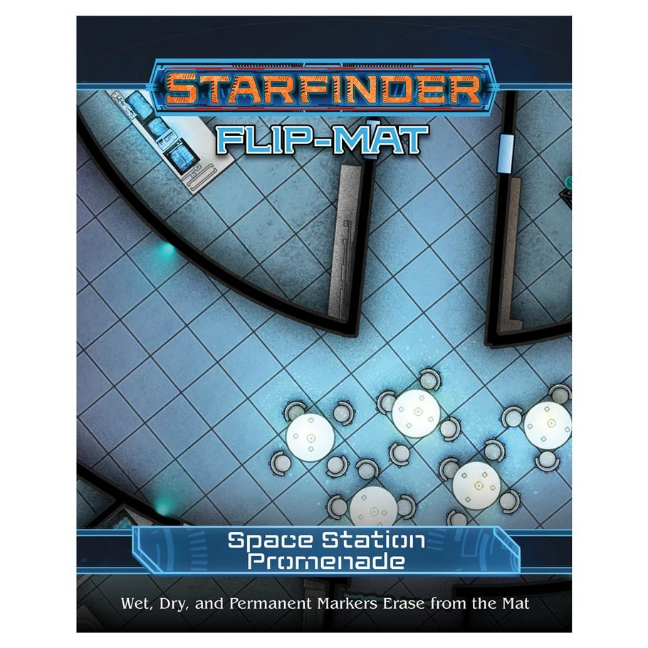 Starfinder: Flip-Mat - Space Station Promenade (ONLINE ORDER ONLY)