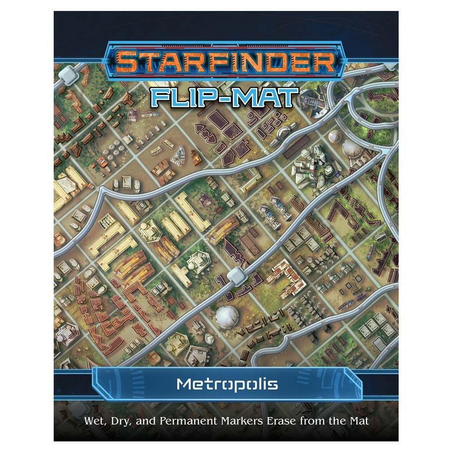 Starfinder: Flip-Mat - Metropolis (ONLINE ORDER ONLY)