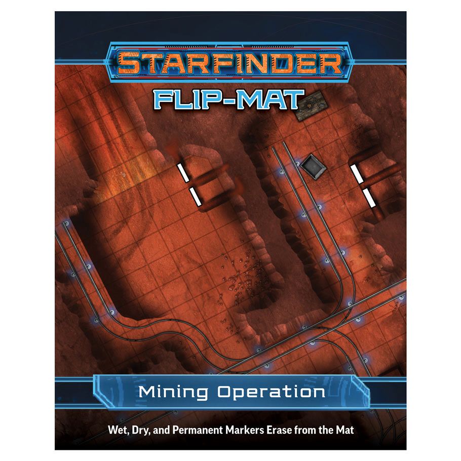 Starfinder: Flip-Mat - Mining Operation (ONLINE ORDER ONLY)