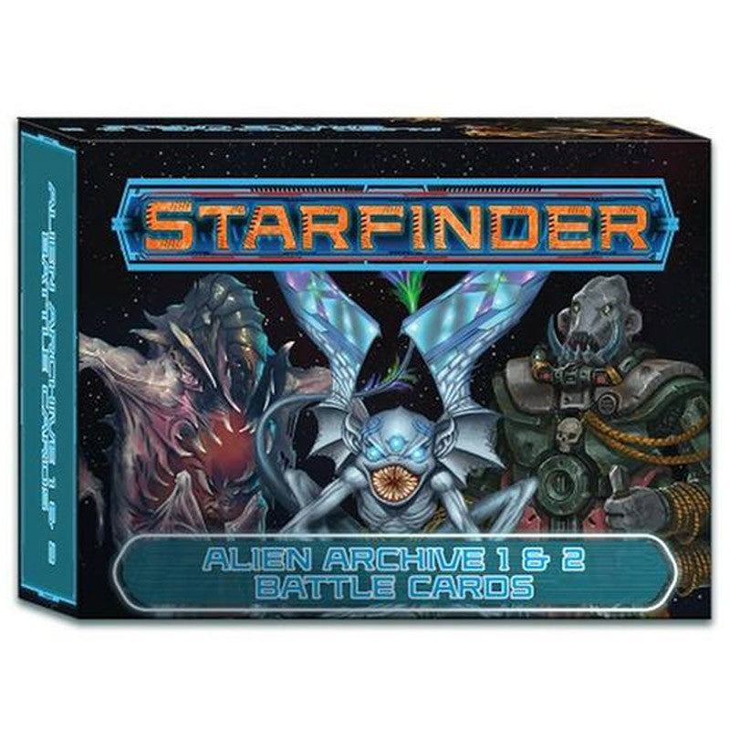 Starfinder: Alien Archive 1 & 2 Battle Cards (ONLINE ORDER ONLY)