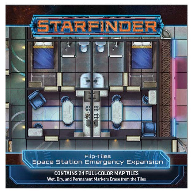 Starfinder: Flip-Tiles - Space Station Emergency Expansion (ONLINE ORDER ONLY)