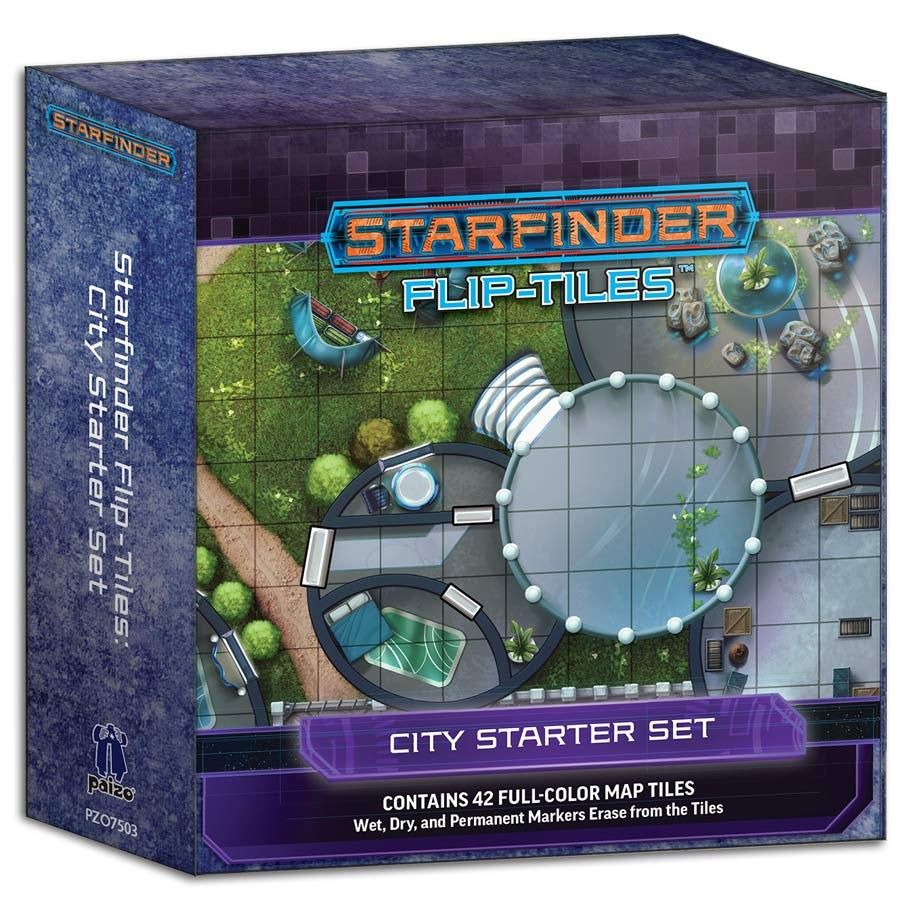 Starfinder: Flip-Tiles - City Starter Set (ONLINE ORDER ONLY)