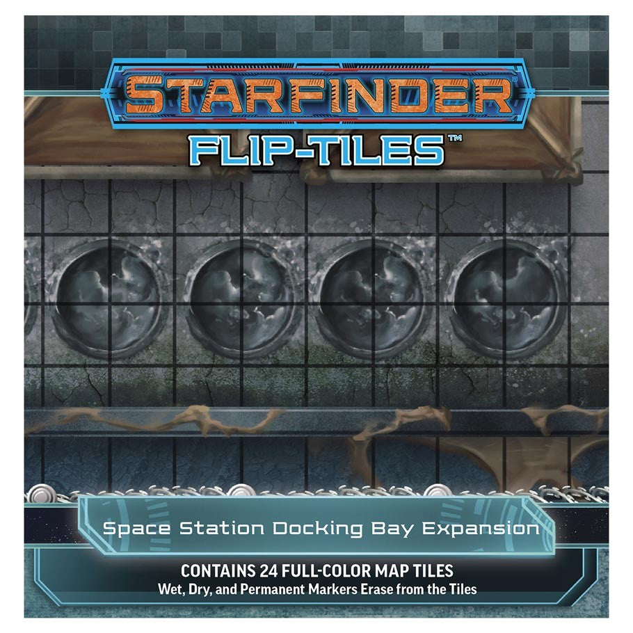 Starfinder: Flip-Tiles - Space Station Docking Bay Expansion (ONLINE ORDER ONLY)