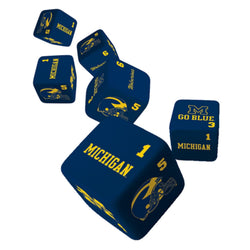 Michigan Wolverines Dice Set (ONLINE ORDER ONLY)