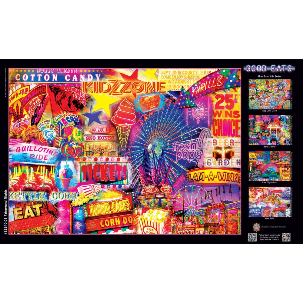 Good Eats - Fairground Nights 500 Piece Jigsaw Puzzle (ONLINE ORDER ONLY)