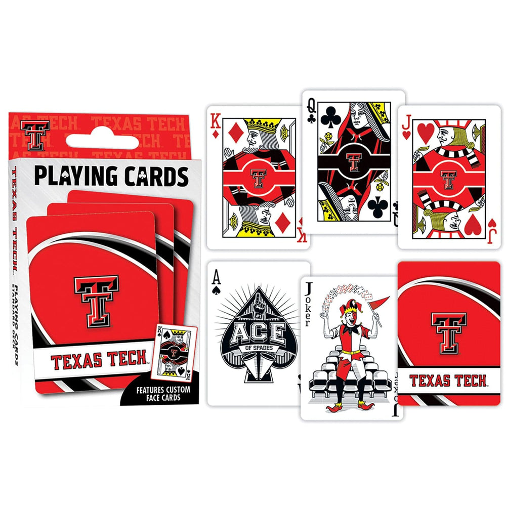 Texas Tech Red Raiders Playing Cards - 54 Card Deck (ONLINE ORDER ONLY)