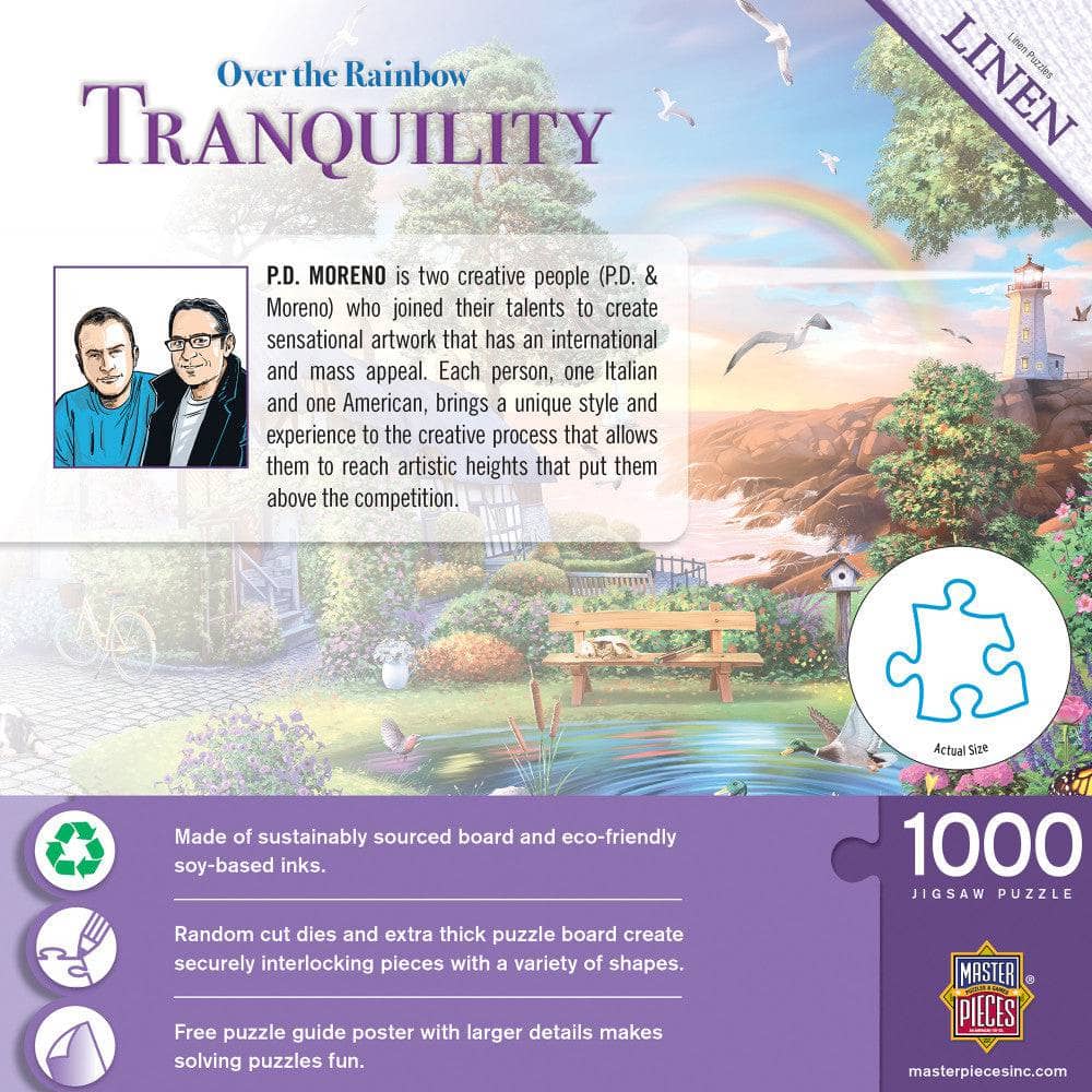 Tranquility - Rainbow 1000 Piece Jigsaw Puzzle (ONLINE ORDER ONLY)