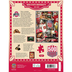 Ohio State Buckeyes - Locker Room 500 Piece Jigsaw Puzzle (ONLINE ORDER ONLY)