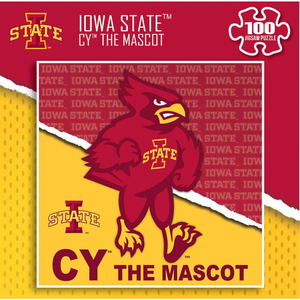 Iowa State Cyclones - NCAA Mascot 100 Piece Jigsaw Puzzle (ONLINE ORDER ONLY)