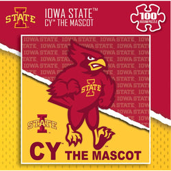 Iowa State Cyclones - NCAA Mascot 100 Piece Jigsaw Puzzle (ONLINE ORDER ONLY)