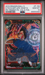 2019 DRAGON BALL SUPER S.TECH.GRT.APE VEGETA #P-169 - PSA 10 (Online Order Only)