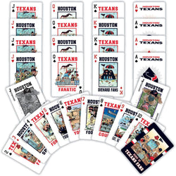 Houston Texans Fan Deck Playing Cards - 54 Card Deck (ONLINE ORDER ONLY)