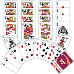 Virginia Tech Hokies Playing Cards - 54 Card Deck (ONLINE ORDER ONLY)