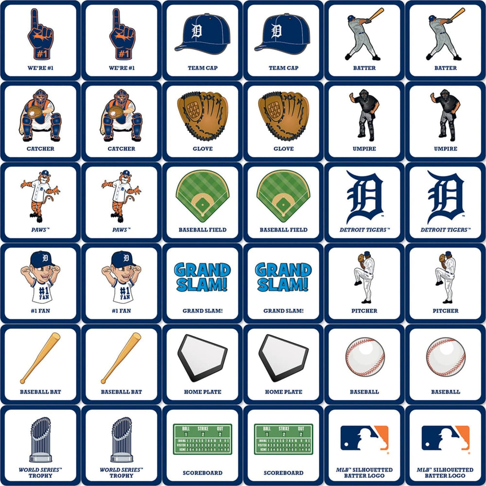 Detroit Tigers Matching Game (ONLINE ORDER ONLY)