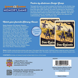 Literary Classics Memory Game (ONLINE ORDER ONLY)