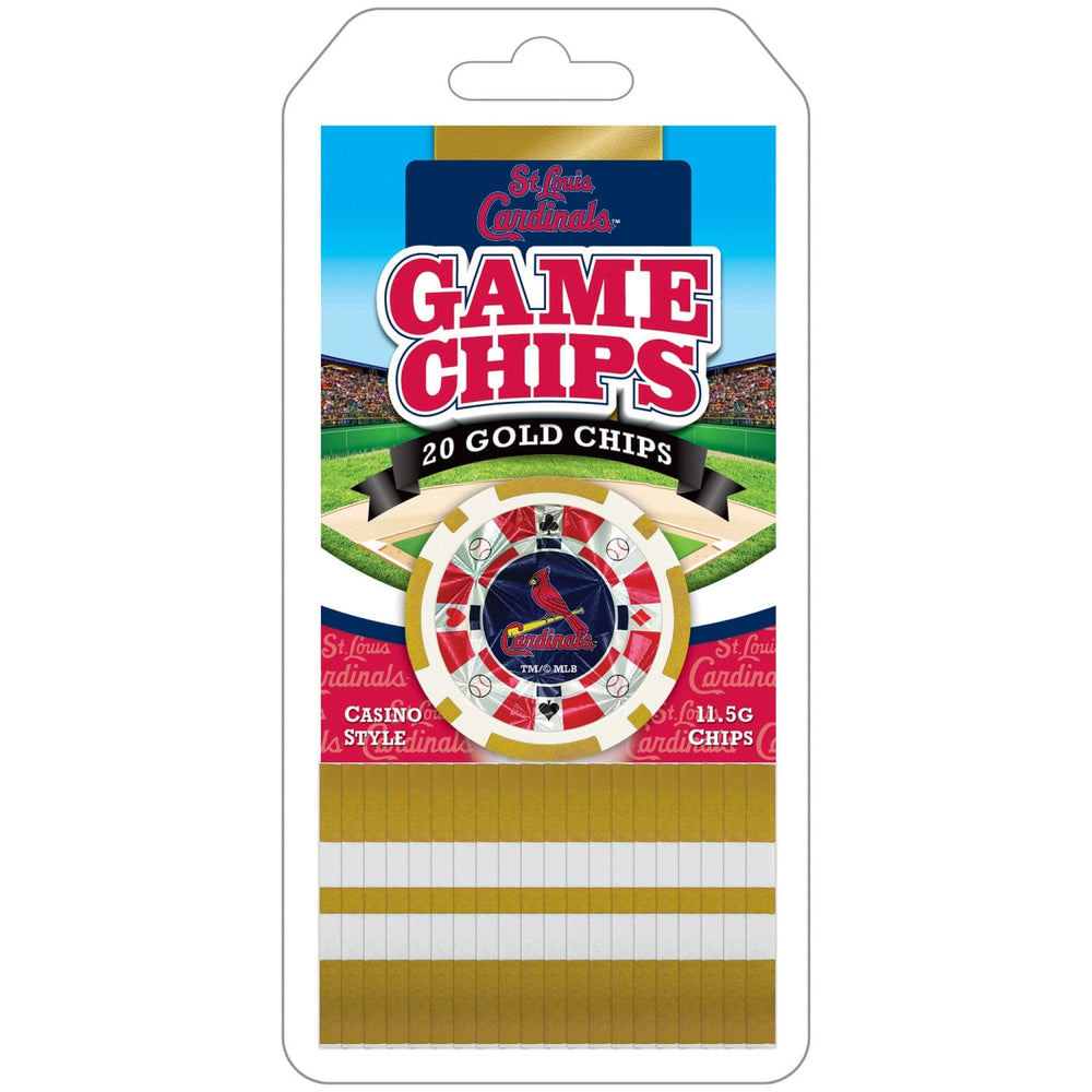 St. Louis Cardinals 20 Piece Poker Chips (ONLINE ORDER ONLY)