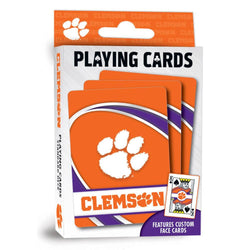 Clemson Tigers Playing Cards - 54 Card Deck (ONLINE ORDER ONLY)