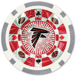 Atlanta Falcons 20 Piece Poker Chips (ONLINE ORDER ONLY)
