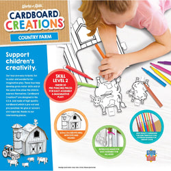 Craft Kit - Farm Playset Cardboard buildable (ONLINE ORDER ONLY)