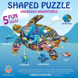 Undersea Adventures - 100 Piece Shaped Jigsaw Puzzle (ONLINE ORDER ONLY)
