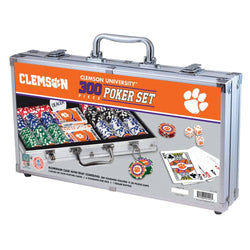 Clemson Tigers 300 Piece Poker Set (ONLINE ORDER ONLY)