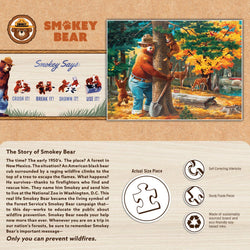 Smokey Bear - 100 Piece Jigsaw Puzzle (ONLINE ORDER ONLY)