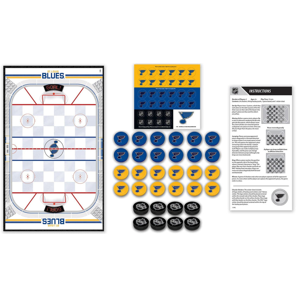 St. Louis Blues Checkers Board Game (ONLINE ORDER ONLY)