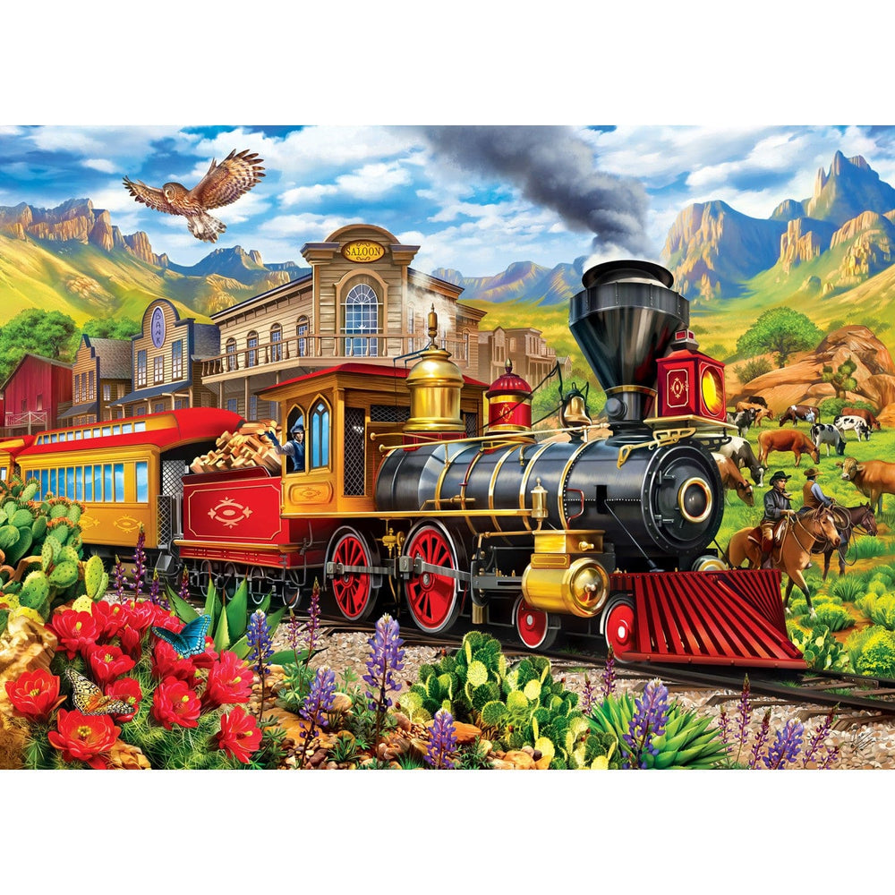 Railways - Frontier Rails 1000 Piece Jigsaw Puzzle (ONLINE ORDER ONLY)