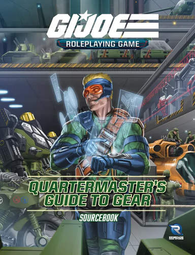 G. I. Joe - Quartermaster`s Guide to Gear Sourcebook (ONLINE ORDER ONLY)