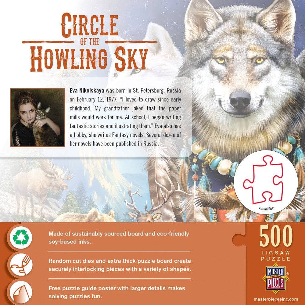 Circle of the Howling Sky 500 Piece Jigsaw Puzzle