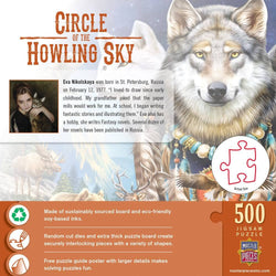 Circle of the Howling Sky 500 Piece Jigsaw Puzzle