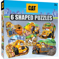 CAT - Caterpillar 6-Pack Mini Shaped Jigsaw Puzzles (ONLINE ORDER ONLY)