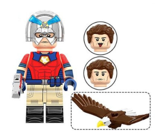 Peacemaker Custom Minifig (ONLINE ORDER ONLY)